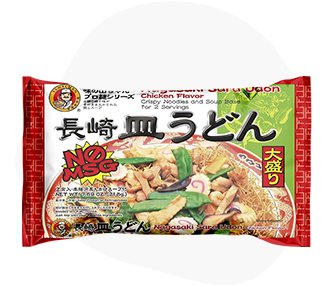 Nagasaki Sara Udon Crispy Noodles with soup for home  - Yamachan Ramen