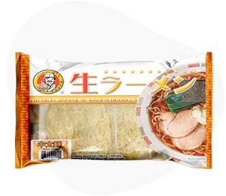 やまちゃんラーメンプレミアム生ラーメン麺 アメリカ販売